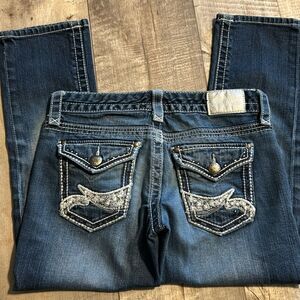 MAURICES‎ PREMIUM CAPRI jeans - size 1/2 Reg